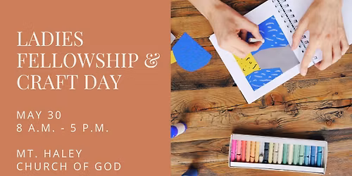 Ladies Fellowship and Craft Day