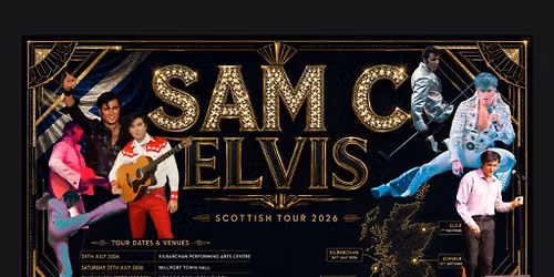 Sam C: A Tribute to Elvis at The Voodoo Rooms Edinburgh