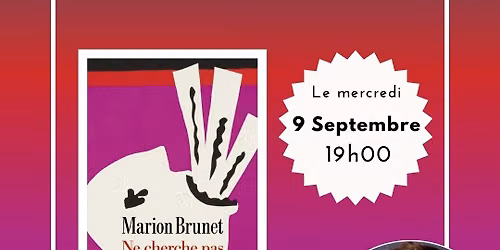 Rencontre avec Marion Brunet