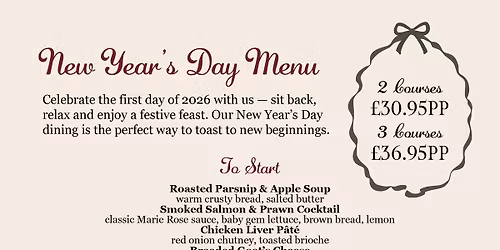 New Year\u2019s Day Dining\ud83c\udf89\ud83e\udd42