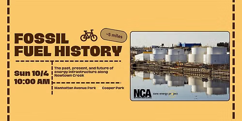 Bike Tour: Fossil Fuel History of Newtown Creek