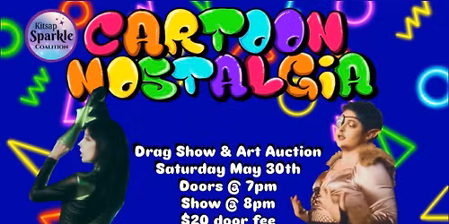 Cartoon Nostalgia Drag Show & Auction