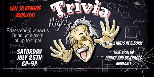 TRIVIA WITH KATIE in JULY