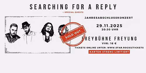 SFAR - Jahresabschlusskonzert - Freybühne Freyung