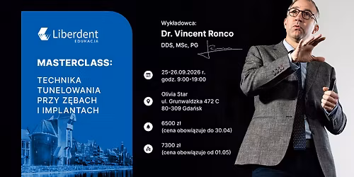 MASTERCLASS: Technika tunelowania przy z\u0119bach i implantach | Dr. Vincent Ronco