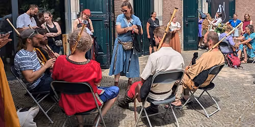 Try a hurdygurdy, bagpipe, accordion or nyckelharpa - at Castlefest