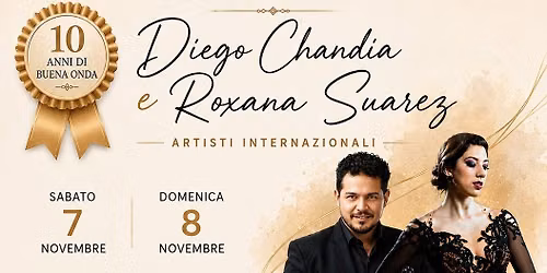 Diego Chandia e Roxana Suarez alla Buena Onda​