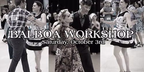 BALBOA Workshop ...Saturday October 3rd