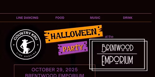 Halloween Line Dancing Party