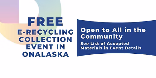 FREE Electronics Recycling for the Community!