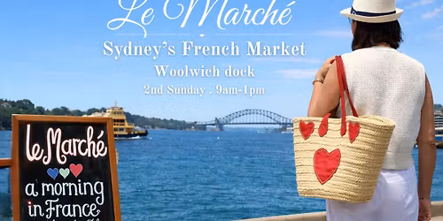 Le March\u00e9-Sydney's French market at Woolwich Dock