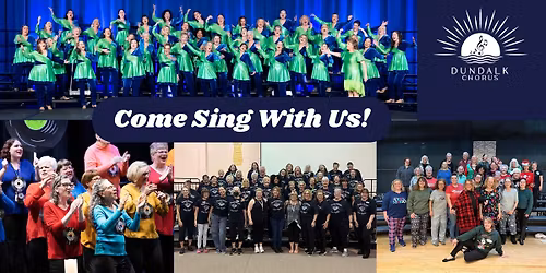 LOVE TO SING? Join our Chorus Rehearsal \u2014 and Sing at Our Holiday Concert!