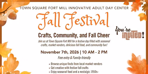 Fall Festival at Town Square Fort Mill