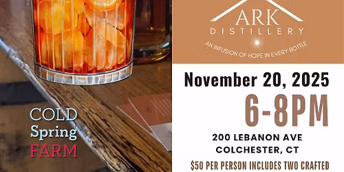 Seasonal Mixology Series: Late Fall