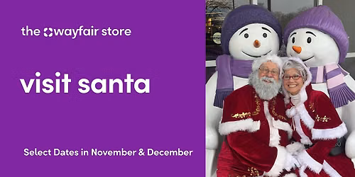 Visit Santa at The Wayfair Store