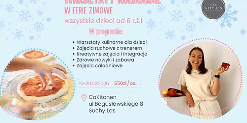 Zimowe warsztaty kulinarne w ferie zimowe