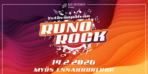 Yst\u00e4v\u00e4np\u00e4iv\u00e4n Runorock 2026