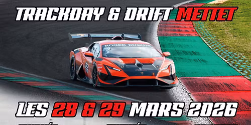 Trackday & Drift - 28 & 29 Mars - Mettet