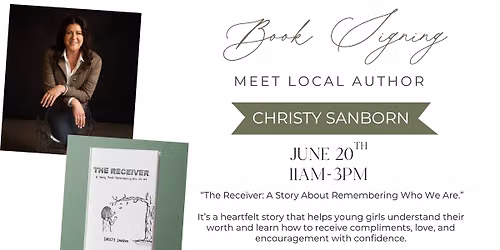 Book Signing with Christy Sanborn - "The Receiver"