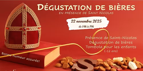 D\u00e9gustation en pr\u00e9sence de Saint-Nicolas