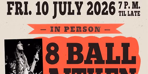 8 BALL AITKEN BAND @ BANSHEES BAR, IPSWICH with support from Dillion James