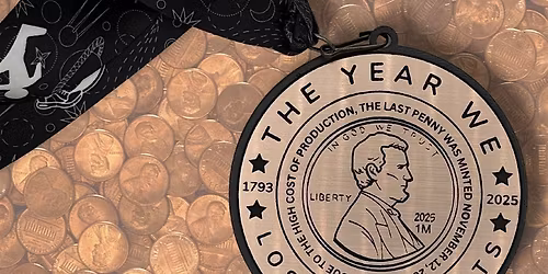 We Lost Our Cents 1 Mile Virtual Race 2026 | Finisher Medal & Charity Run