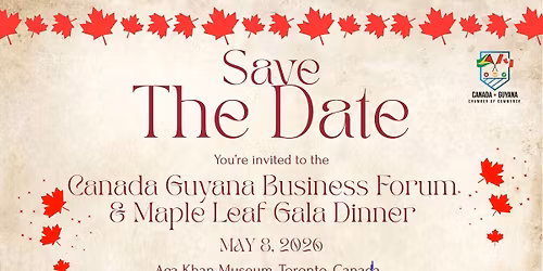 Canada \ud83c\udde8\ud83c\udde6 Guyana \ud83c\uddec\ud83c\uddfe Business Forum