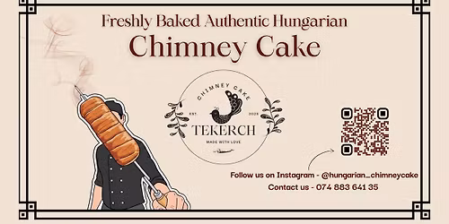 Chimney Cake Pop-Up at the Leith Police Box! \ud83c\udf89