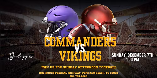 Washington Commanders vs. Minnesota Vikings