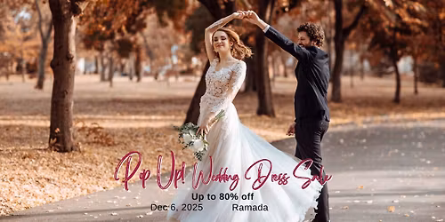 London Pop Up Wedding Dress Sale