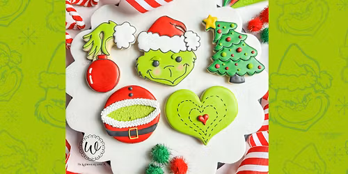 Grinchy Christmas Cookie Decorating Class
