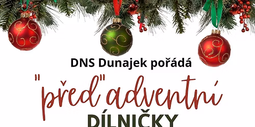 "p\u0159ed" adventn\u00ed d\u00edlni\u010dky