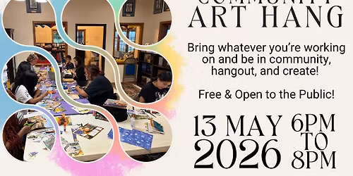 Community Art Hang - May 2026