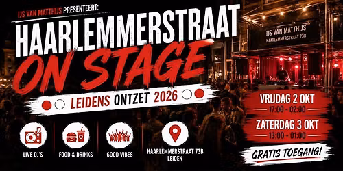 IJs van Matthijs presenteert: Haarlemmerstraat On Stage