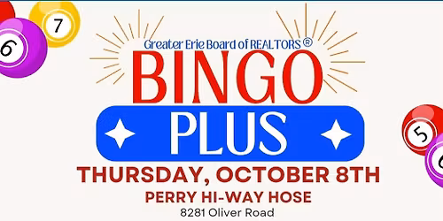 Greater Erie Board of Realtors Bingo Plus! 