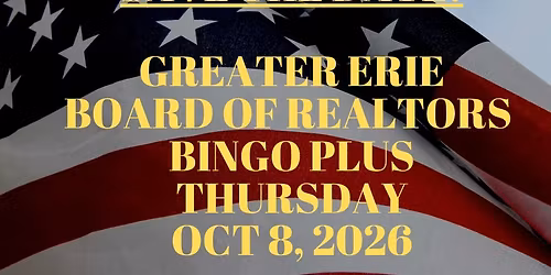 Greater Erie Board of Realtors Bingo Plus! 