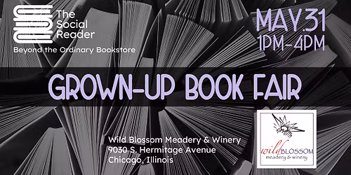 Grown-Up Book Fair at Wild Blossom Meadery and Winery
