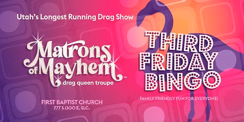 Matrons of Mayhem Drag Bingo Supports Sleep in Heavenly Peace