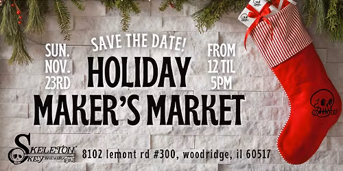 Holiday Maker's Market at SKB!