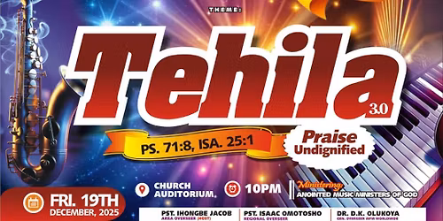 Tehila 3.0 (Praise undignified)