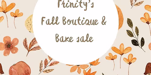 Trinity Lutheran Church Fall Boutique & Bake Sale, Doug's Cafe!