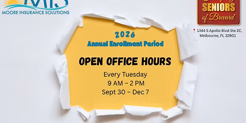 Medicare Walk-In Office Hours \u2013 Helping Seniors of Brevard