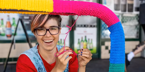 Help us decorate K rd's bike parking for Pride Month