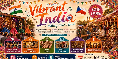 Vibrant India - Indick\u00fd ve\u010der v Brn\u011b 