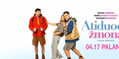 PREMJERA! Spektaklis ATIDUODU \u017dMON\u0104 | PALANGA