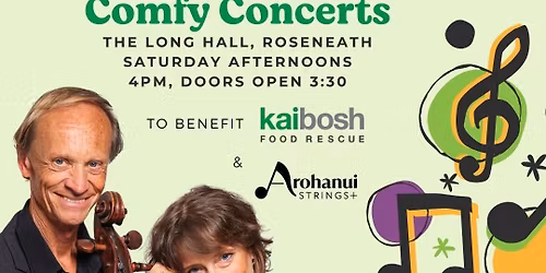 Comfy Concert Number 8 \ud83c\udfbb Saturday 15 November, 4 - 6PM