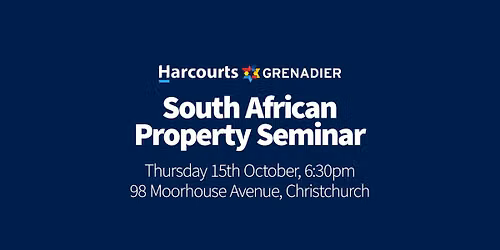 South African Property Seminar \ud83c\uddff\ud83c\udde6\ud83c\udfe1