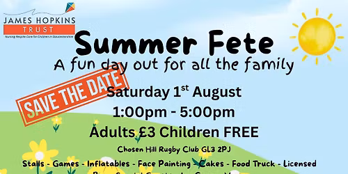 James Hopkins Trust Summer Fete
