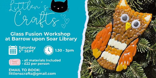 Autumn Glass Fusion Workshop at Barrow Community Library