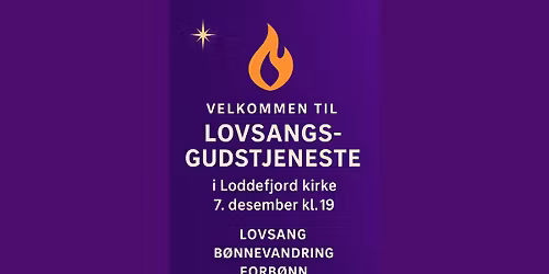 Lovsangsgudstjeneste i Loddefjord kirke